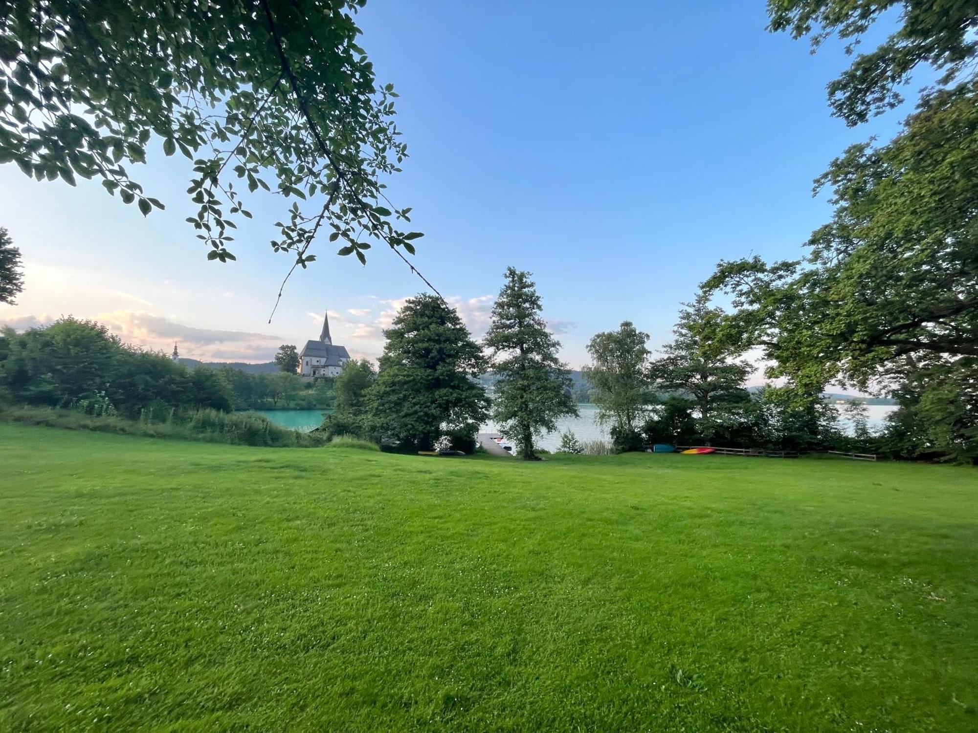 See-Residenz St. Anna - Mit Exklusivem Seezugang Maria Wörth Exterior foto
