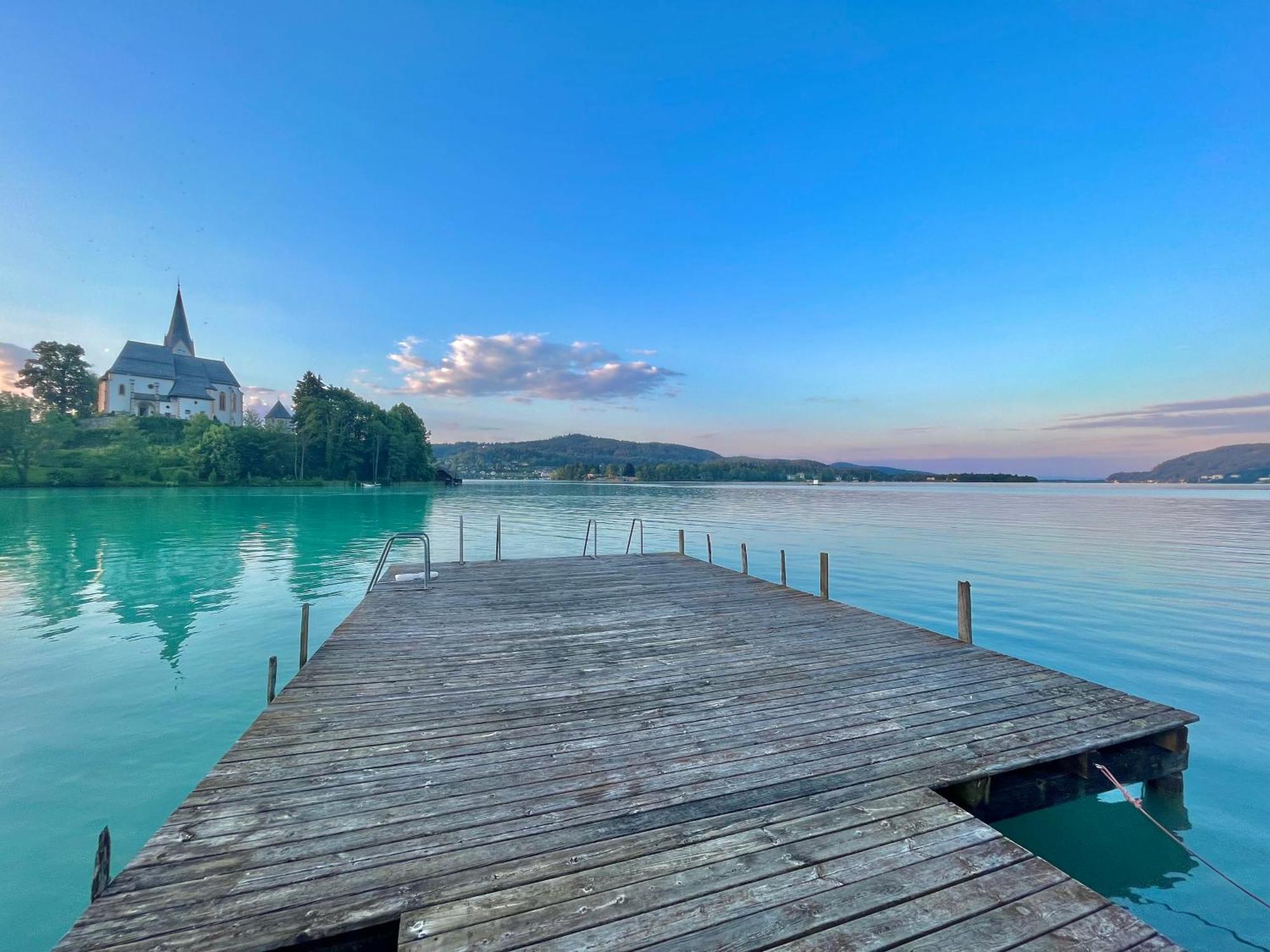 See-Residenz St. Anna - Mit Exklusivem Seezugang Maria Wörth Exterior foto